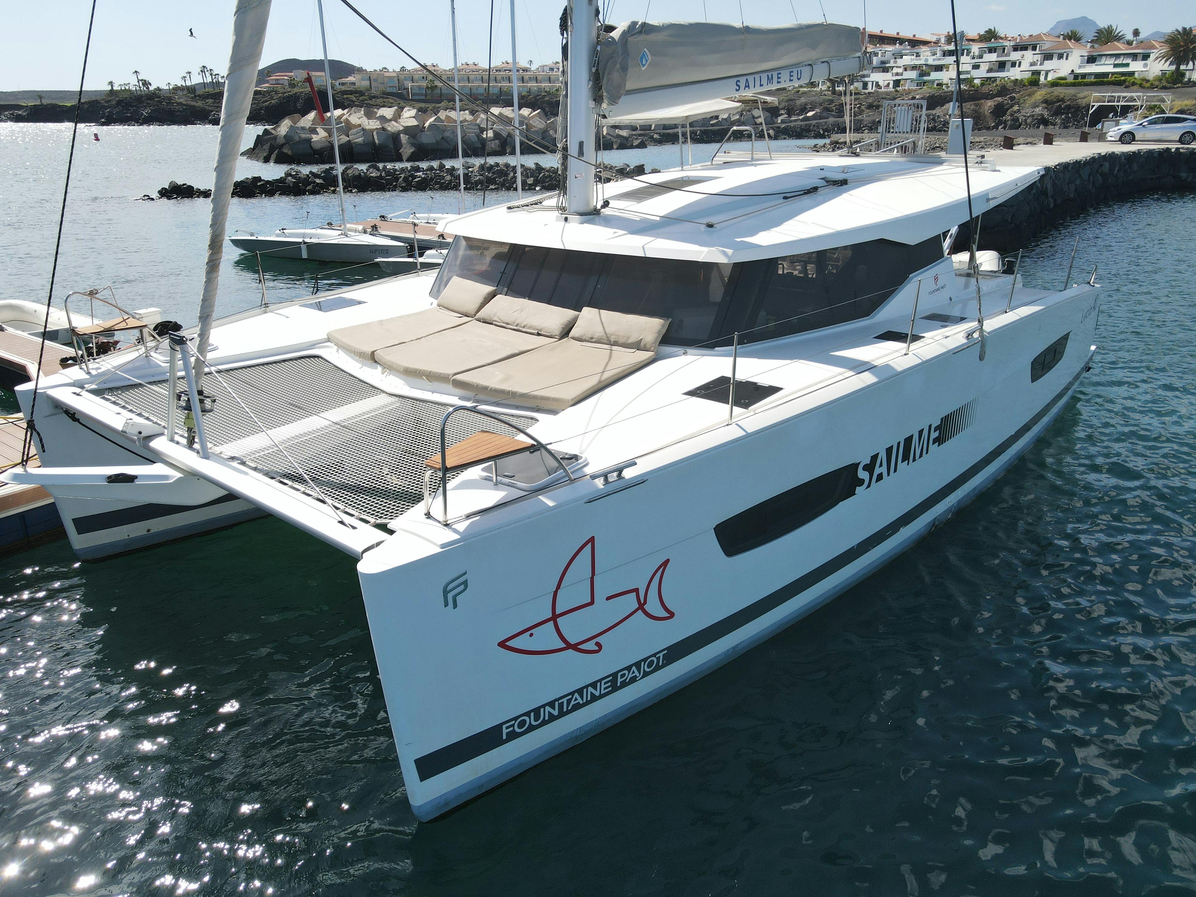 Lucia 40 - Yacht Charter Ibiza & Boat hire in Spain Balearic Islands Ibiza and Formentera Ibiza Ibiza Marina Port Ibiza 3