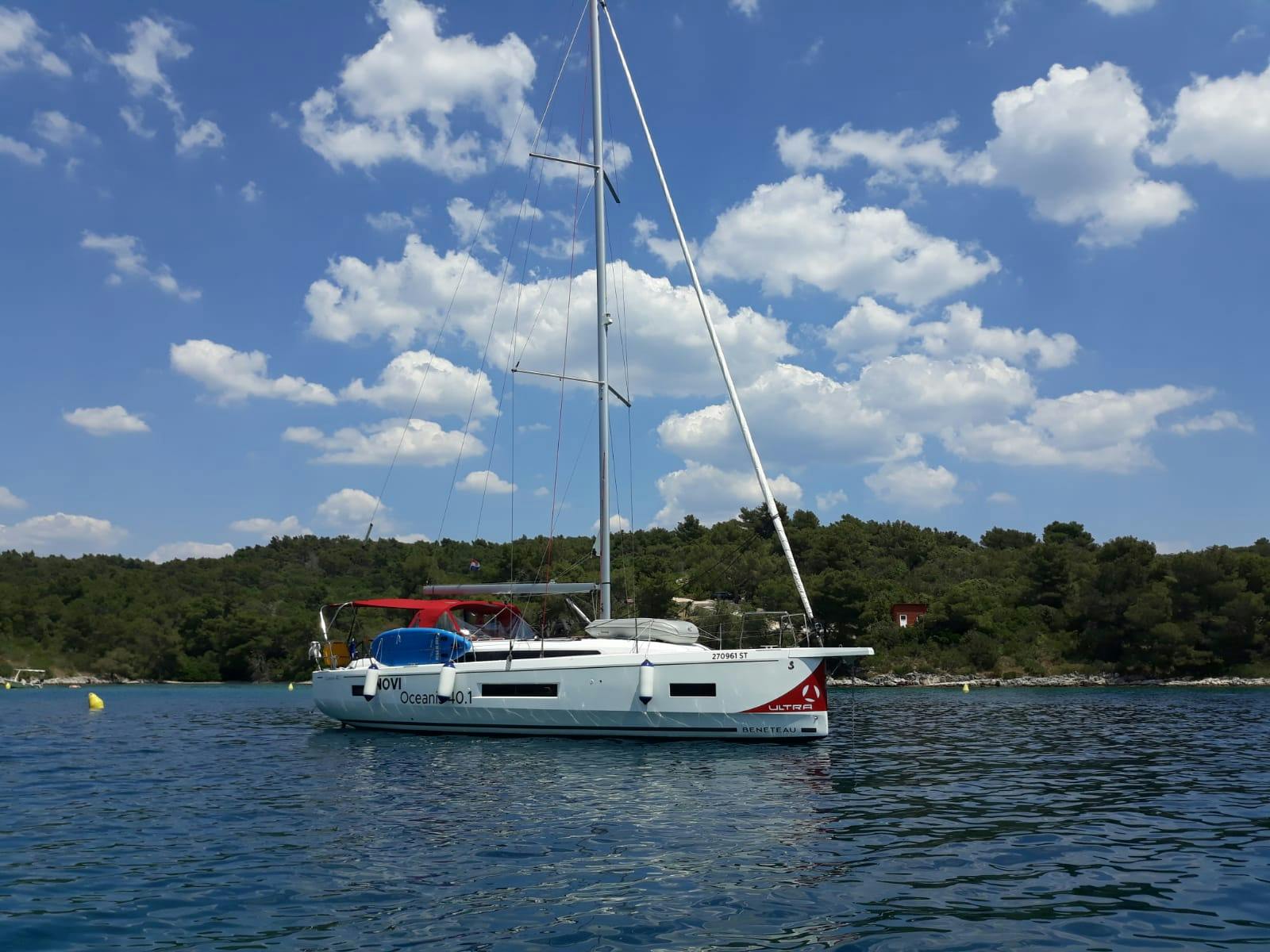 Oceanis 40.1 - Yacht Charter Pomer & Boat hire in Croatia Istria and Kvarner Gulf Pula Pomer ACI Marina Pomer 1