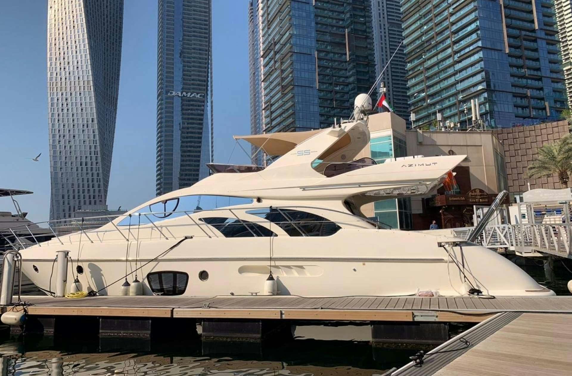 55 - Yacht Charter United Arab Emirates & Boat hire in United Arab Emirates Dubai Dubai Marina Yacht Club 1