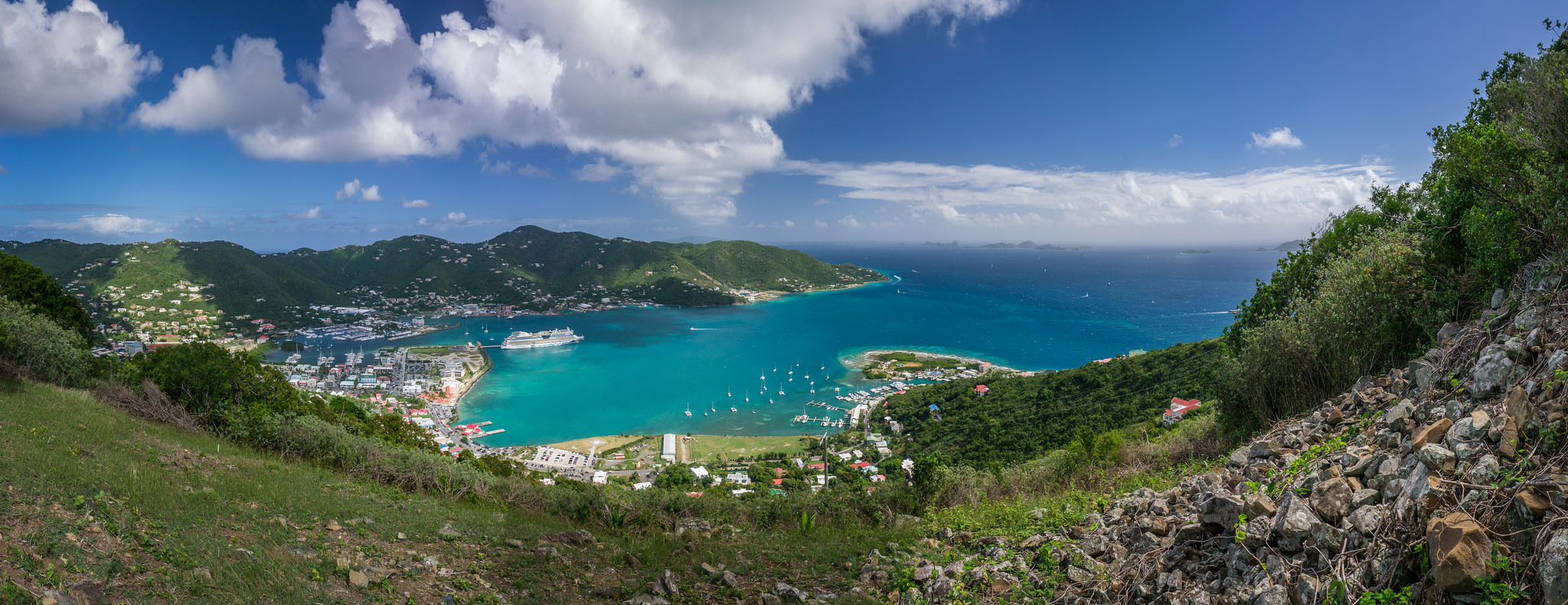 British Virgin Islands Route: A 7-Day Boat Trip in the BVI 1 Road Town, Tortola, British Virgin Island sailing Borrow A Boat