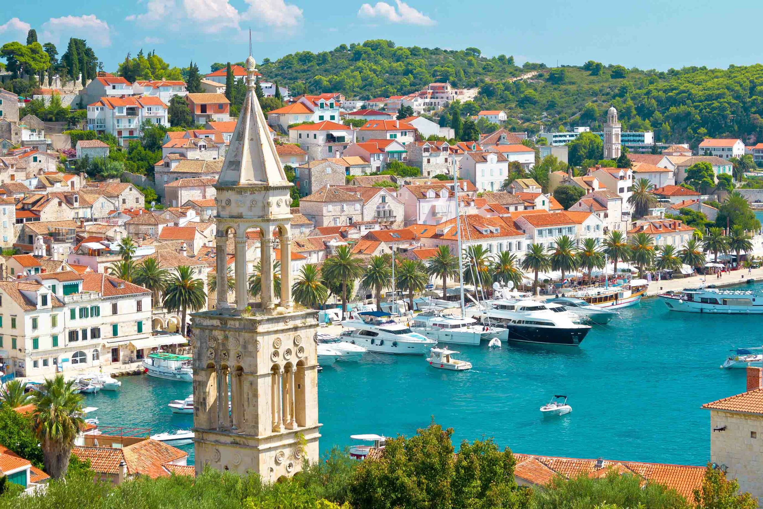 island hopping in Croatia