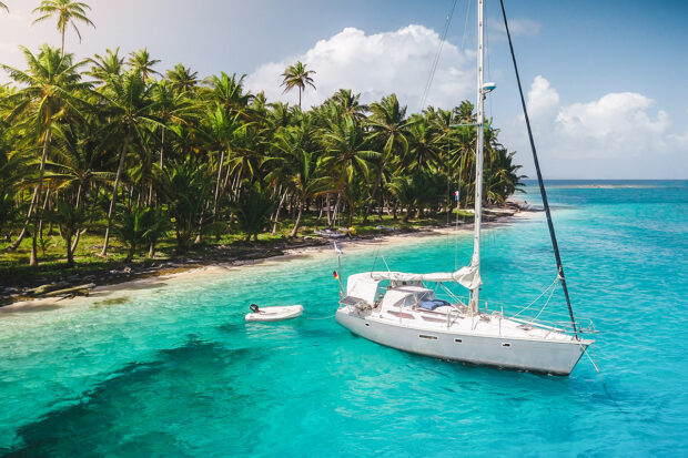 caribbean reiseziele in der herbstsonne
