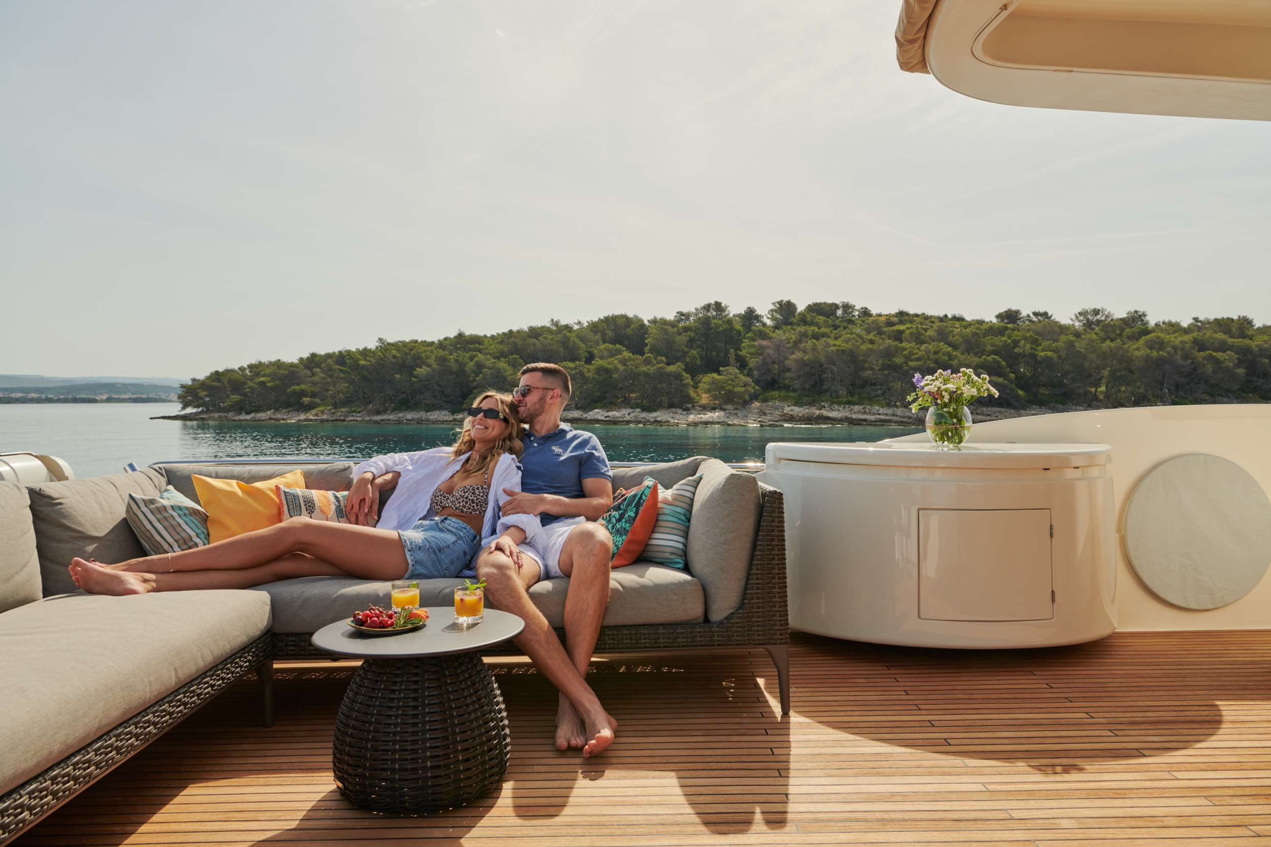 honeymoon yacht charter